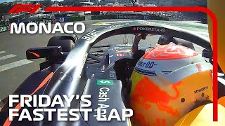 Max Verstappen's Fastest Lap In FP2 | 2023 Monaco Grand Prix
