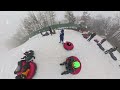 snow tubing