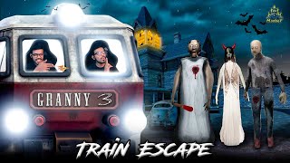 TRAIN ESCAPE FROM GRANNY'S HOUSE 😎 | Granny 3 | in Telugu | Maddy Telugu Gamer