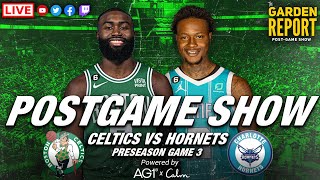 LIVE Garden Report: Celtics vs Hornets Preseason Postgame Show