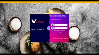 Slide Login Form In Visual Basic.Net | C# Tutorial