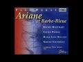 paul dukas ariane et barbe bleue b. montmart x. depraz m. l. bellary dir. tony aubin 1965