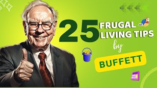 25 FRUGAL LIVING TIPS That REALLY WORK 👍 Warren Buffett's Money Saving  Habit
