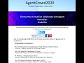 AAMAS2020 International AgentCrowd’s virtual workshop