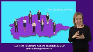 Why vote in the Scottish Parliament election (BSL)