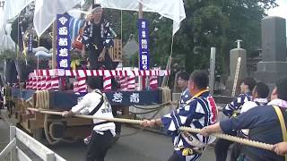 2019角館祭りのやま行事  西部若者