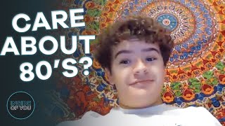 GATEN MATARAZZO Explains Why People Are Wrong When They Assume His Level of 80’s Fandom #insideofyou