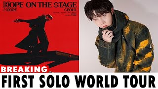 BTS' J-Hope Sets First Solo World Tour