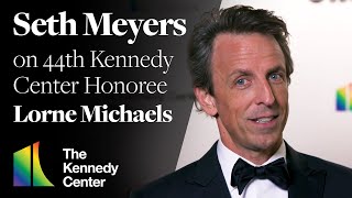 Seth Meyers on Lorne Michaels | The 44th Kennedy Center Honors Red Carpet