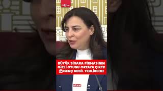 BÜYÜK SİGARA FİRMASININ GİZLİ OYUNU ORTAYA ÇIKTI! 😱 GENÇ NESİL TEHLİKEDE! | ulusal haber #shorts