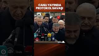 Erdoğan çok kızdı… Nebati ve Binali Yıldırım arasında Canlı yayında protokol savaşı