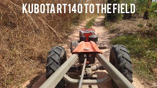 KUBOTA RT140 To the field