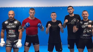 Veliki prijatelji i MMA borci -  Selver Mahmić  i braća Sičaja, Ivan i Tomislav - pripreme za Zetru!