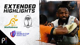Australia v. Fiji | 2023 RUGBY WORLD CUP EXTENDED HIGHLIGHTS | 9/17/23 | NBC Sports