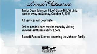 Obits for October 17, 2023