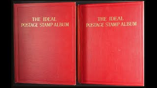 Old world wide stamp collections in Ideal and New Ideal albums. Lots 213 and 217 - CSA March 2024