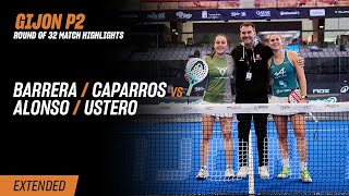 Gijon Premier Padel P2 🇪🇸🎾 Barrera / Caparros vs. Alonso / Ustero (R32 Highlight)