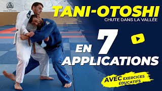 Réussir Tani-Otoshi (chute dans la vallée) en 7 applications techniques (+ 4 exercices éducatifs)