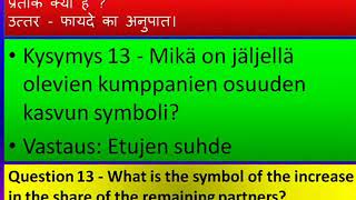 Kumppanin eläkkeelle siirtyminen ja yrityksen irtisanominen.साझेदार का अवकाश ग्रहण व फर्म का समापन।