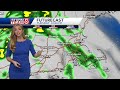 Video: More showers approaching in late night hours