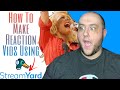 How To Make EASY Reaction Vids With Streamyard!