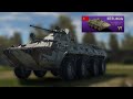 War Thunder Mobile | BTR-80A platoon gameplay