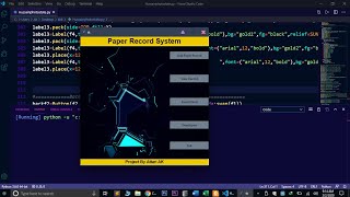Python Mini Project with tkinter Sqlite3 Pandas and Xlsxwriter with Source Code