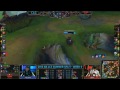 doublelift 1v2 outplay clg vs tip na lcs week 6 day 2 s5 na 7 5 2015