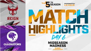 @atlantareign vs @LAGladiators | Midseason Madness Tournament Highlights | Day 6