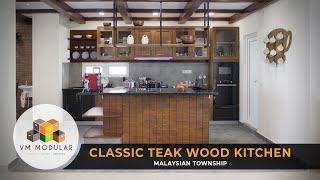 Classic Kitchen - Teak Wood