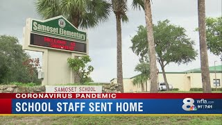 Multiple school employees in Manatee County sent home to quarantine after coworker tests positive fo