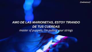 Metallica; Master of Puppets (español/inglés)