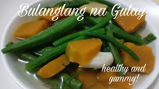 HOW TO COOK BULANGLANG NA GULAY