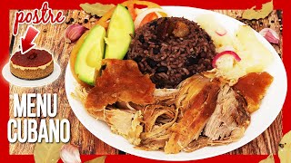 😋 COMIDA CUBANA para Fin de Año ► MENÚ Cubano COMPLETO