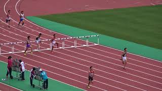 男B400mH 決勝　福岡県学年別中部ブロック予選