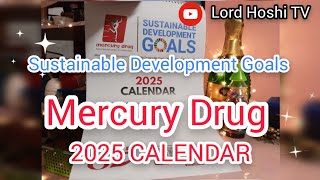 MERCURY DRUG 2025 CALENDAR \