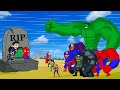 Rescue Team Baby Hulk, Spider Man, Batman: Returning from the Dead SECRET - SUPER HEROES MOVIE