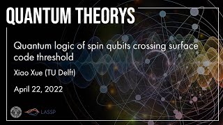 Quantum logic of spin qubits crossing surface code threshold - Xiao Xue (TU Delft)