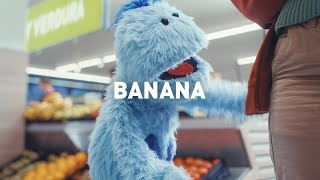 SI LAS BANANAS SON MÁS BARATAS, COMPRAS MÁS. – ASÍ DE FÁCIL, ASÍ DE ALDI