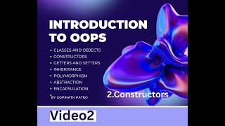 Java Constructors Explained | Default, Parameterized & Overloaded Constructors (Part 2 - OOP)