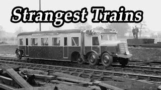 TOP 10 Weird Trains That Now Belong To The History Books Part 2. TOP TEN Strangest Steam Locomotive