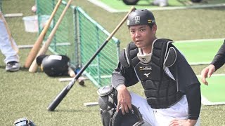 【ソフトバンク】育成捕手20歳・盛島稜大　甲斐移籍で勝負のキャンプＡ組「いち早く支配下になりたい」 Daily news