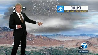 What is graupel? Explaining the difference between snow, graupel and hail