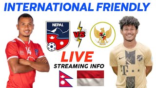 International Friendly : Nepal vs Indonesia LIVE Streaming Info | Khel Tantra
