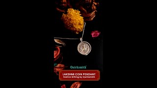 Quirksmith Festive Gifting Lakshmi Coin Pendant