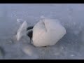 1193 airbag blows up under frozen pond davidsfarm