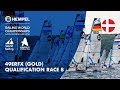 Full 49er FX Gold Fleet Qualification Race 8 | Aarhus 2018