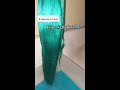 blue color bob wig test 💙 watch how she dyed our 613 blonde lace wig part.1@ulahair