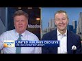 United Airlines CEO Scott Kirby: Bookings are starting to come back, forecast profit in Q2