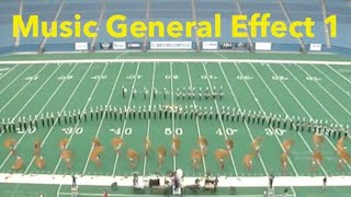 2011 Ferndale HS Marching Band ... BOA Regional Prelim Judge Tape ... Music GE 1